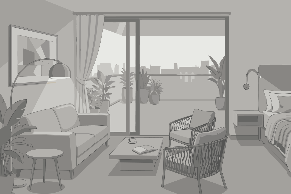Habitación Familiar con balcón (5 adultos)